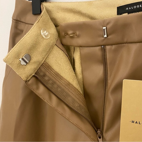 Halogen wide leg pleather cargo pant NWT - Picture 7 of 7